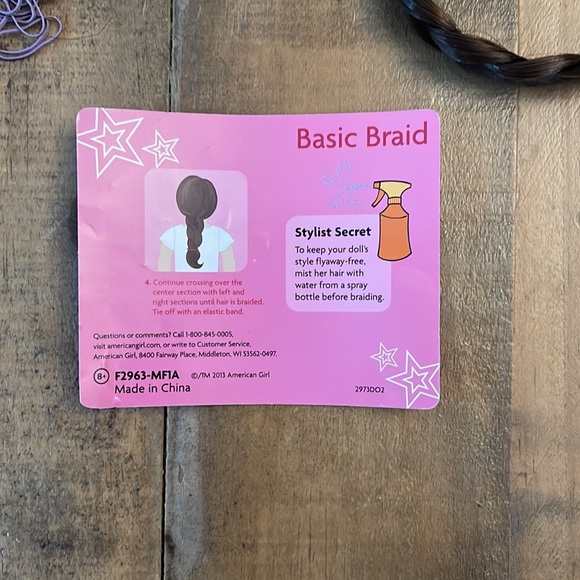 American Girl authentic bath set —robe, slippers, towel, dopp kit, cape, tub etc - Picture 6 of 9